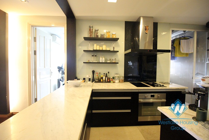 Decorated and luxurious apartment for rent in Ciputra, Ha Noi